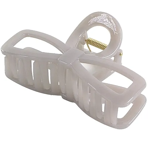 Lolita Accessories Šnala za kosu Mašna, siva