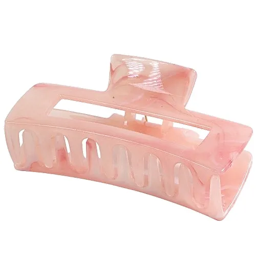 Lolita Accessories Šnala za kosu, roze kvadrat