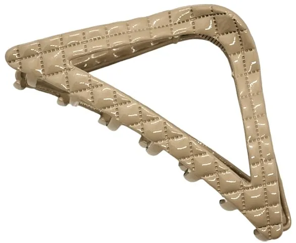 Lolita Accessories Šnala za kosu, trougao, bež