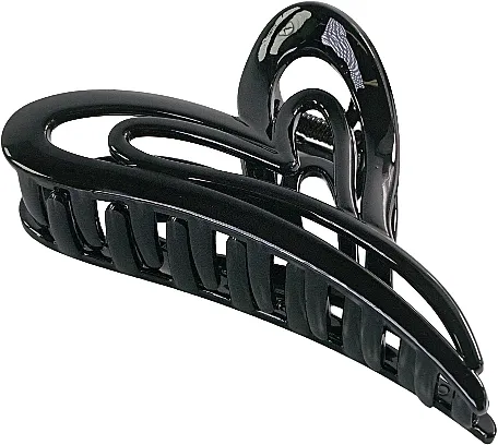 Lolita Accessories Šnala za kosu u obliku srca, crna
