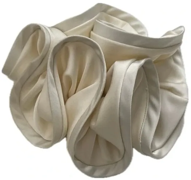 Lolita Accessories Svilenkasta traka za kosu, ekru