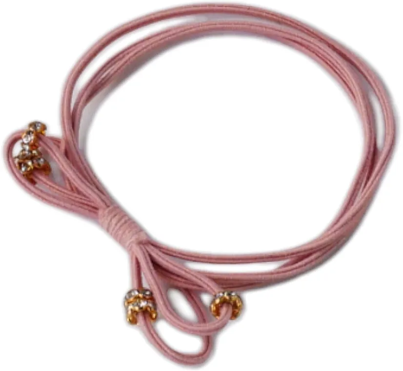 Lolita Accessories Traka za kosu s mašnom, roze