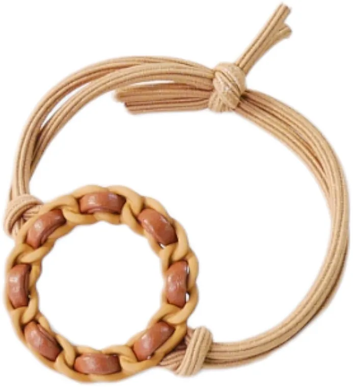 Lolita Accessories Traka za kosu sa ukrasom, bež