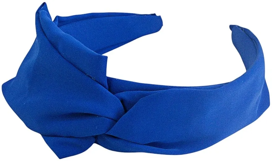 Lolita Accessories Traka za kosu sa čvorom, plava