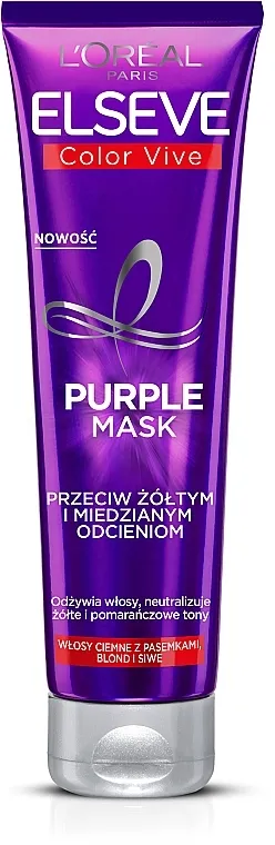 L’Oreal Paris Elseve Color-Vive Purple Mask Žuta neutralizirajuća maska