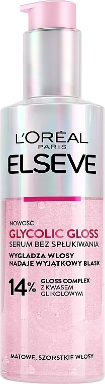 L’Oreal Paris Elseve Glycolic Gloss Serum za sjaj kose bez ispiranja