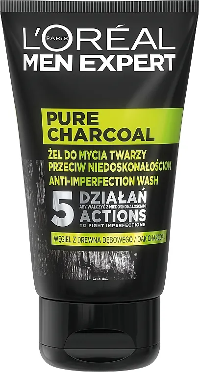 Loreal Paris Men Expert Pure Charcoal Gel za umivanje
