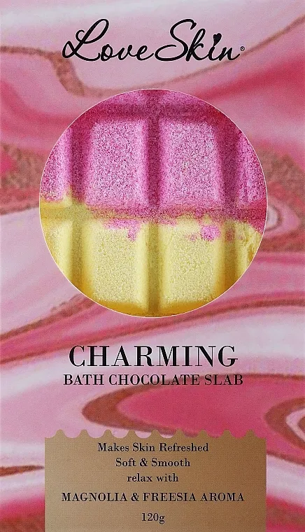 Love Skin Charming Bath Chocolate Slab Čokolada za kupanje