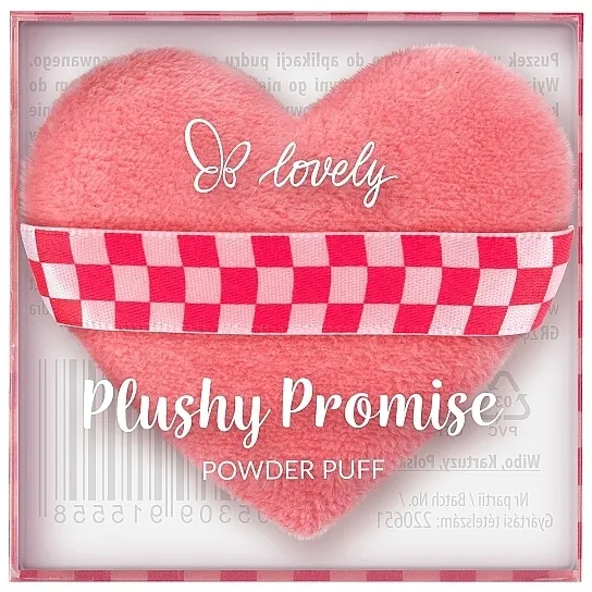 Lovely Plushy Promise Powder Puff Pufna za puder