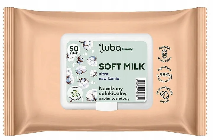 Luba Family Soft Milk Vlažni toalet papir