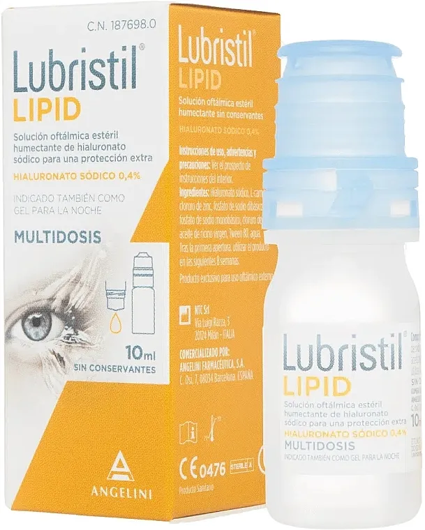 Lubristil LIPID Sterile Eye Drops Hidratantne kapi za oči