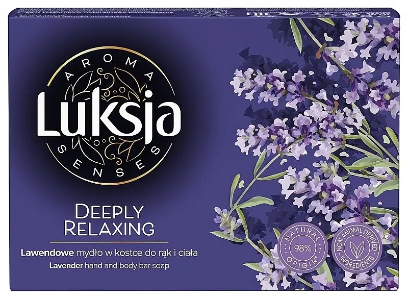 Luksja Aroma Senses Deeply Relaxing Lavanda sapun u ploči za ruke i telo