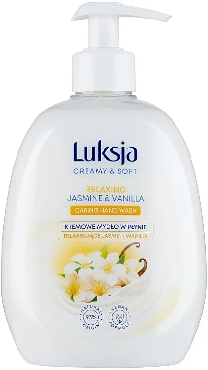 Luksja Creamy &amp; Soft Jasmine &amp; Vanilla Hand Wash Tekući krem sapun "Jasmin i vanilija"