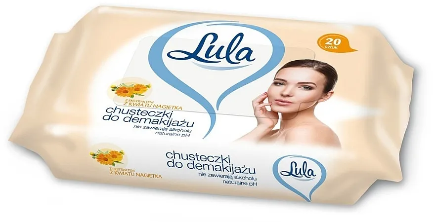 LULA Maramice za skidanje šminke, 20 kom