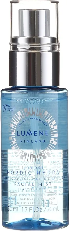 Lumene Lahde Pure Arctic Hydration Spring Water Mist Hidratantna i osvježavajuća maglica za lice