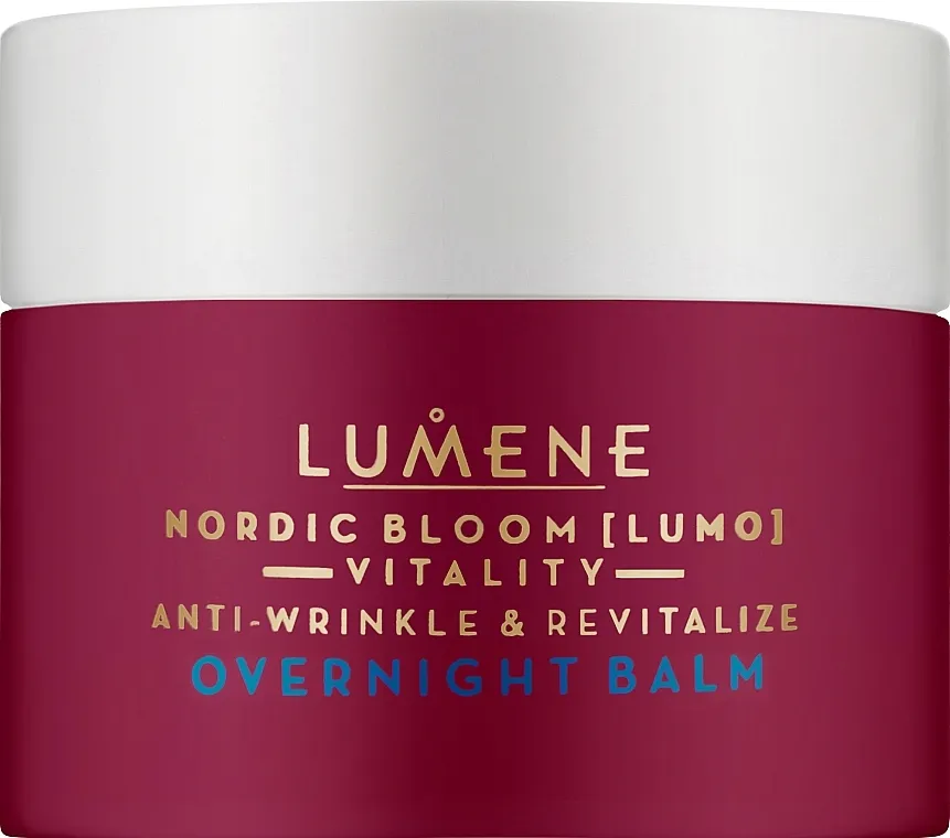 Lumene Nordic Bloom Vitality Anti-Wrinkle &amp; Revitalize Overnight Balm Noćni balzam protiv bora