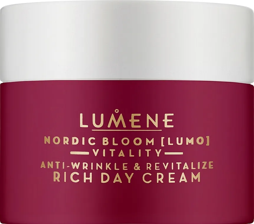 Lumene Nordic Bloom Vitality Anti-Wrinkle &amp; Revitalize Rich Day Cream Dnevna krema protiv bora