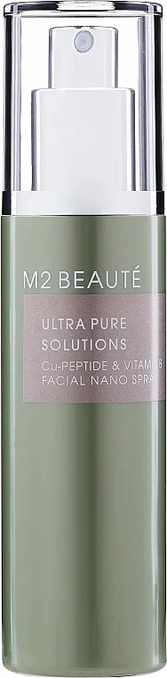 M2Beaute Ultra Pure Solutions Cu-Peptide &amp; Vitamin B Facial Nano Spray Vitamin B sprej za lice