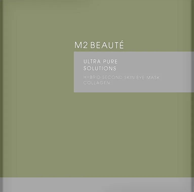 M2Beaute Ultra Pure Solutions Hybrid Second Skin Eye Mask Collagen Bogata maska za područje oko očiju