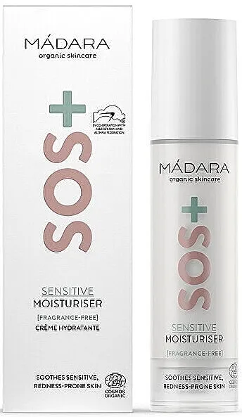 Madara Cosmetics SOS+ Sensitive Moisturiser Hidratantna krema za lice