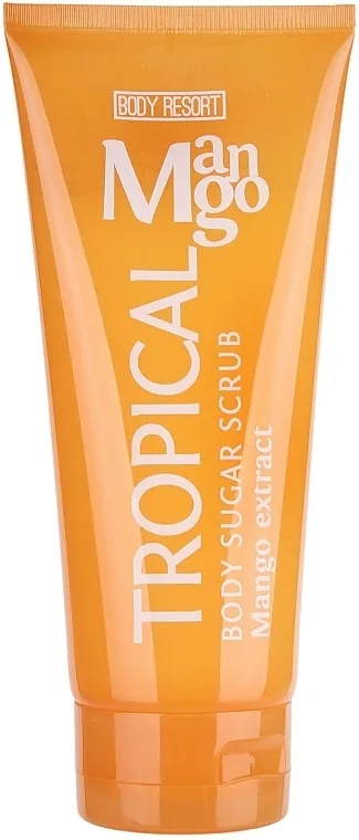 Mades Cosmetics Body Resort Tropical Body Sugar Scrub Mango Extract Šećerni piling za tijelo ''Tropski mango''