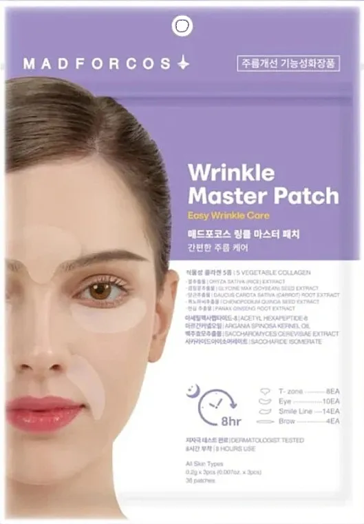 Madforcos Wrinkle Master Patch Flasteri protiv bora