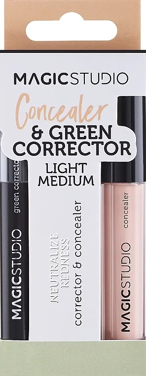 Magic Studio Perfect Match Corrector &amp; Concealer Set (corr/1.3g + conc/3.4g)