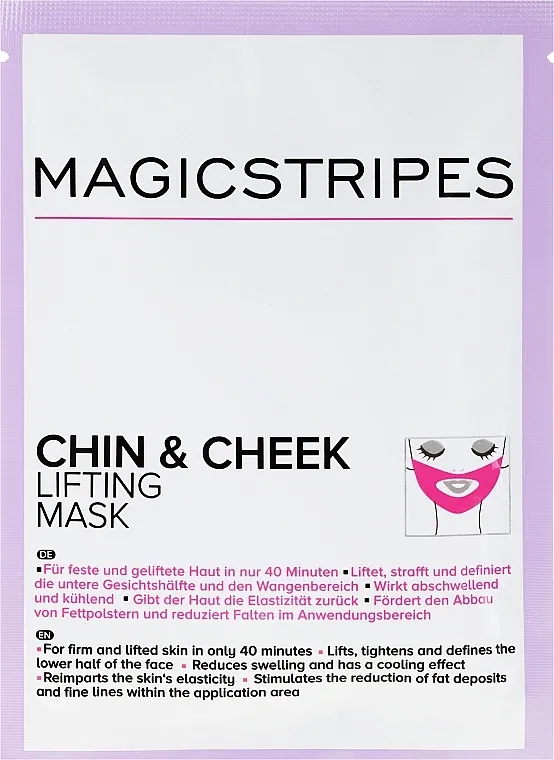 Magicstripes Chin &amp; Cheek Lifting Mask Maska sa lifting efektom za bradu i obraze