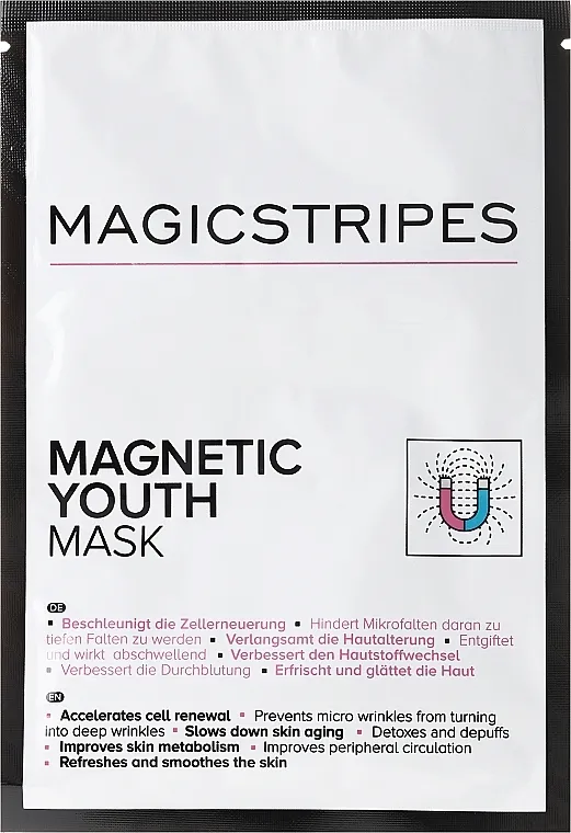 Magicstripes Magnetic Youth Mask Magnetna maska za lice sa efektom podmlađivanja