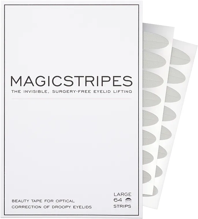 Magicstripes The invisible, Surgery-Free Eyelid Lifting Trial Pack Silikonske nalepnice za kapke