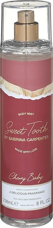 Maglica za telo Sabrina Carpenter Cherry Baby Body Mist