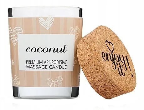 Magnetifico Enjoy It Premium Aphrodisiac Massage Candle Coconut Svijeća za masažu "Kokos"