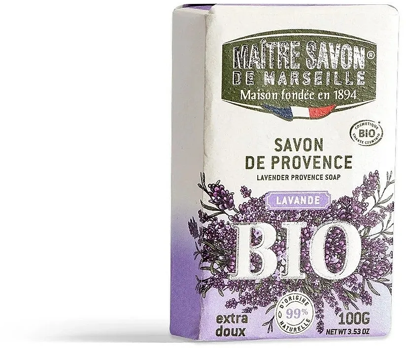 Maitre Savon de Marseille Lavender Provence Soap Sapun