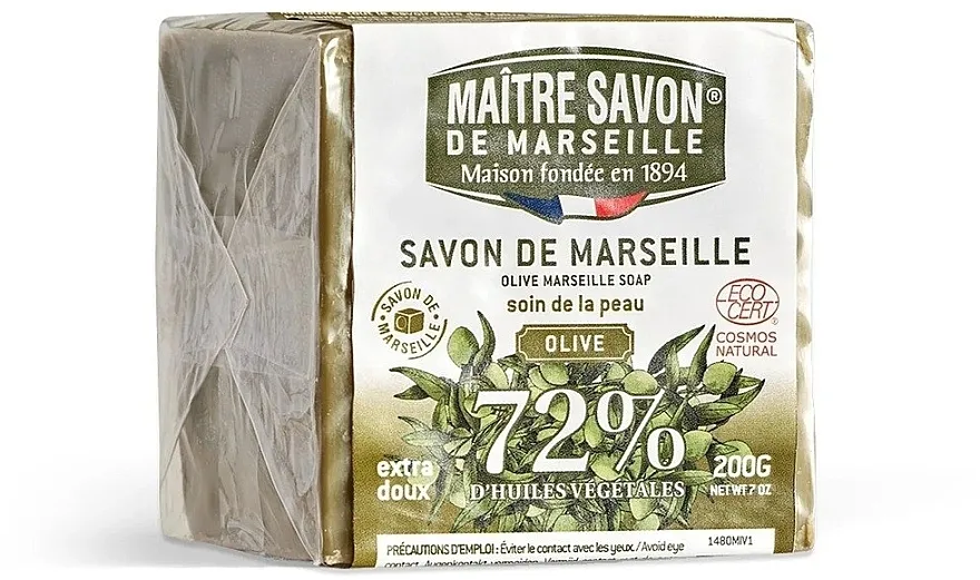 Maitre Savon de Marseille Olive Marseille Soap Marseljski sapun, sertifikovan