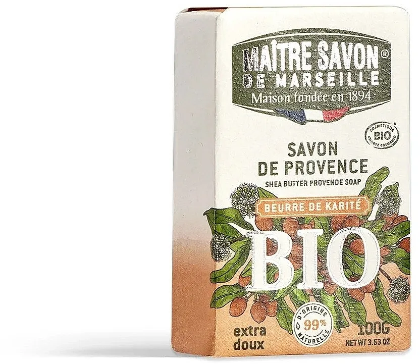 Maitre Savon de Marseille Shea Butter Provence Soap Sapuni
