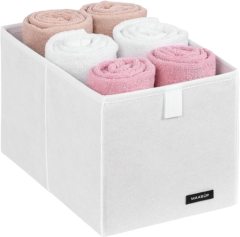 MAKEUP Drawer Underwear Cosmetic Organizer White Organizator za spremanje malih predmeta M, beli 30x19x19 cm "Početna"