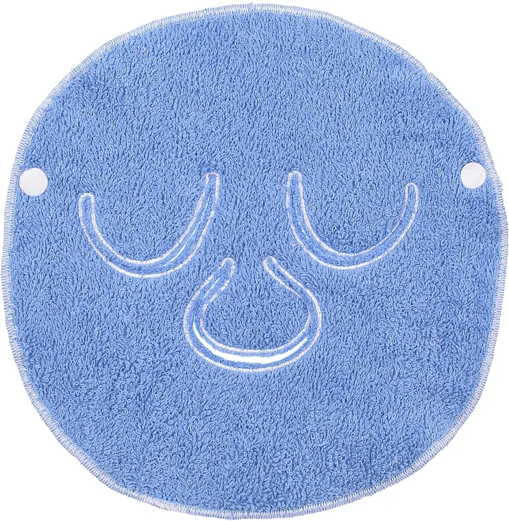 MAKEUP Facial Spa Cold &amp; Hot Compress Blue Kompresijski peškir za kozmetičke tretmane, plavi "Towel Mask"