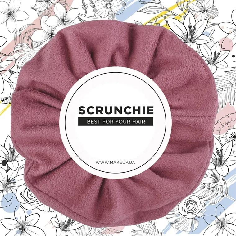 MAKEUP Hair Accessories Elastična traka za kosu od eko antilopa, sekači "Suede Classic"