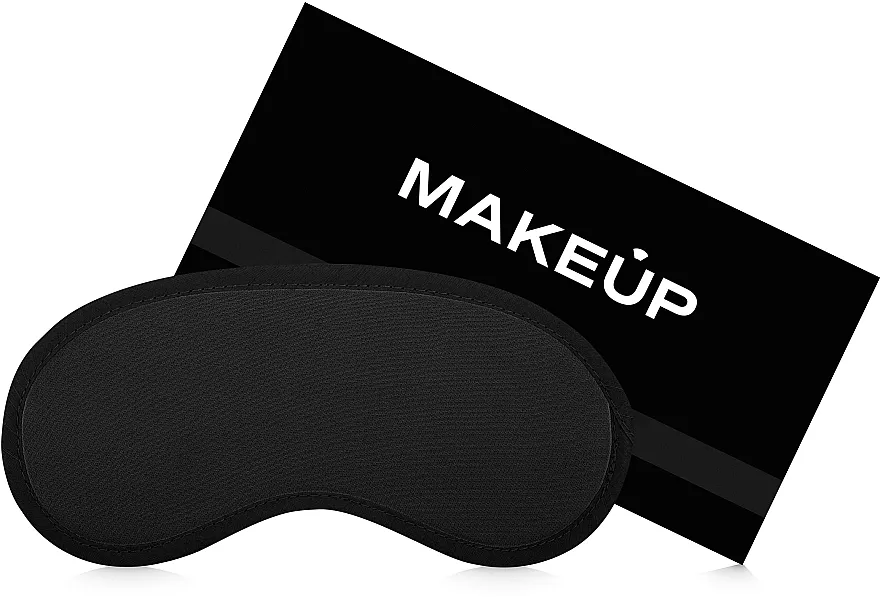 MAKEUP Maska za spavanje, crna "Classic"