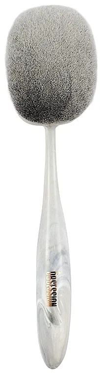 Makeup Obsession Marble Large Oval Face Brush White Veliki ovalni kist za lice