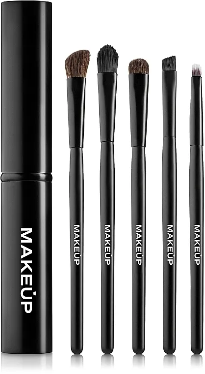 MAKEUP Putni set četkica za šminkanje, 5 kom