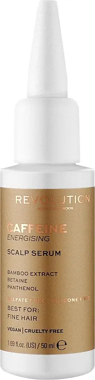 Makeup Revolution Caffeine Energising Scalp Serum Serum za tanku kosu