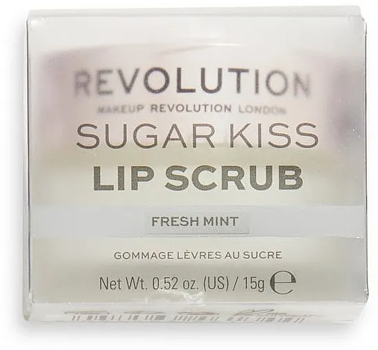 Makeup Revolution Lip Scrub Sugar Kiss Fresh Mint Piling za usne "Svježa menta"