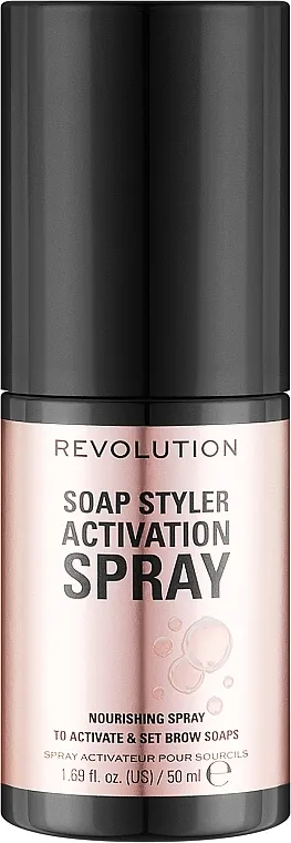 Makeup Revolution Soap Styler Activating Spray Sprej-aktivator za oblikovanje obrva