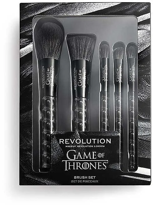 Makeup Revolution X Game of Thrones 3 Eyed Raven Eye Brush Set Set kistova za šminkanje