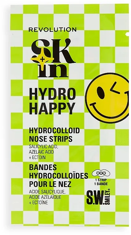 Makeup Revolution x S.W.Smiley Hydro Happy Hydrocolloid Nose Strips Hidrokoloidni flasteri za nos
