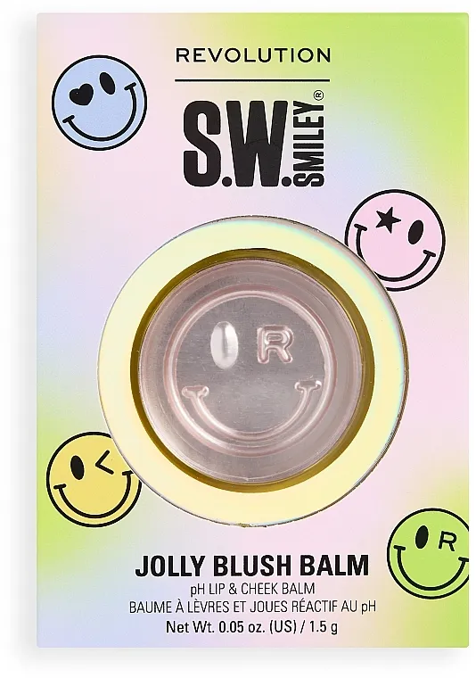 Makeup Revolution x S.W.Smiley Jolly Lip &amp; Cheek Blush Balm Balzam za usne i obraze