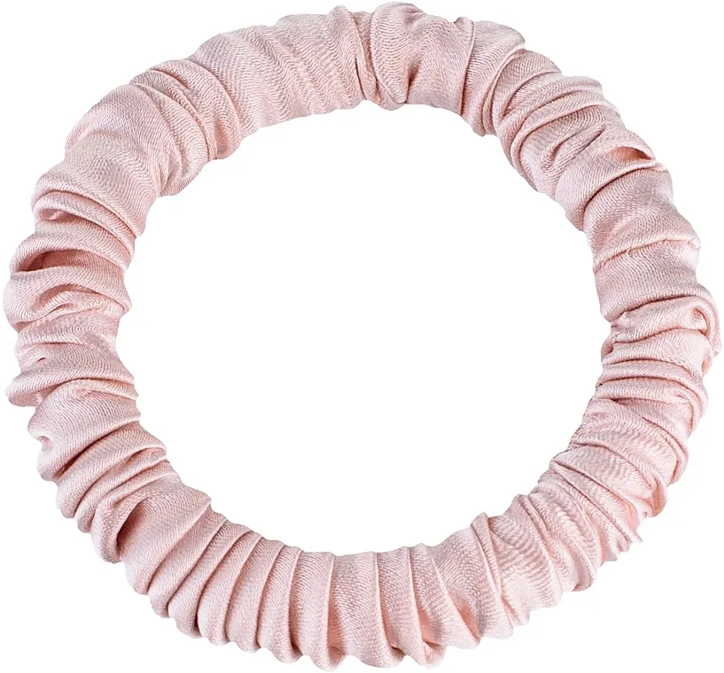 MAKEUP Skinny Scrunchie Powder Traka za kosu od prirodne svile, puder "Skinny"