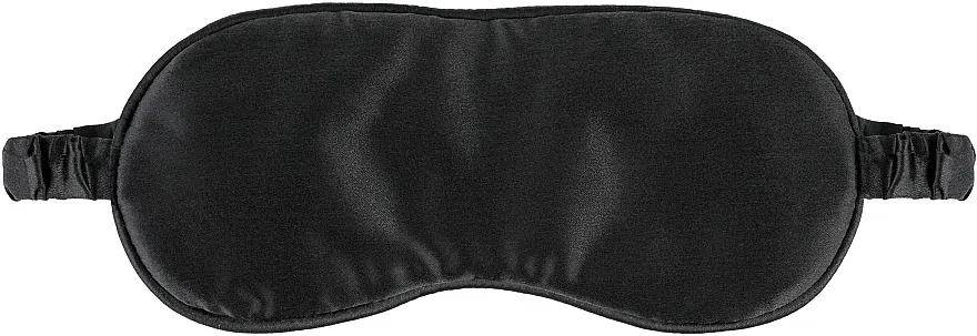 MAKEUP Sleep Mask Black Maska za spavanje od prirodne svile, crna "Sleepy"