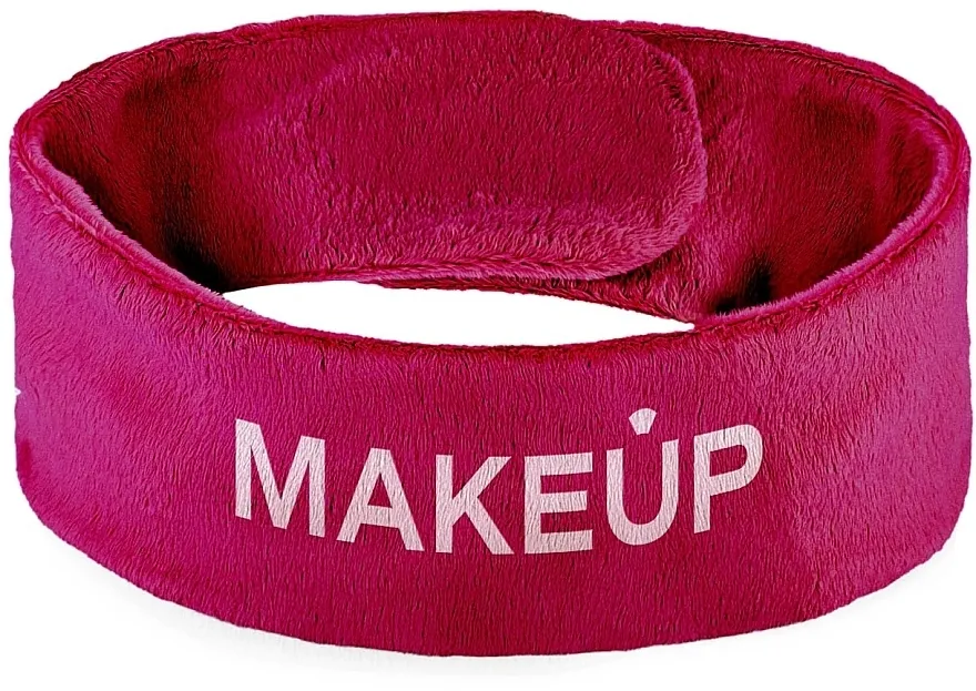 MAKEUP Spa Headband, fuchsia SPA kozmetička traka, fuksija